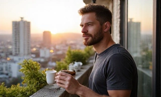 Man feeling energetic